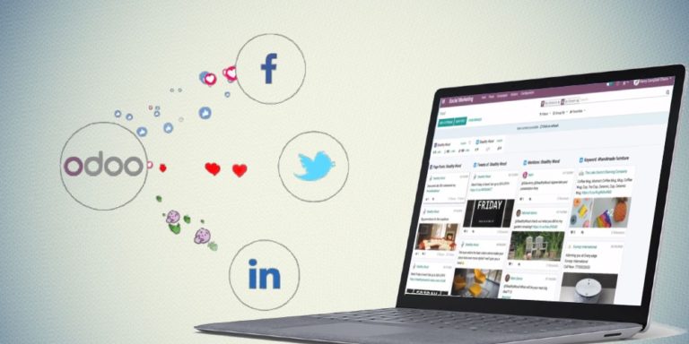 Odoo Social Marketing, Manage Your Social Network Efficiently